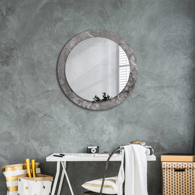 Huldar Glass Flat Wall Mirror