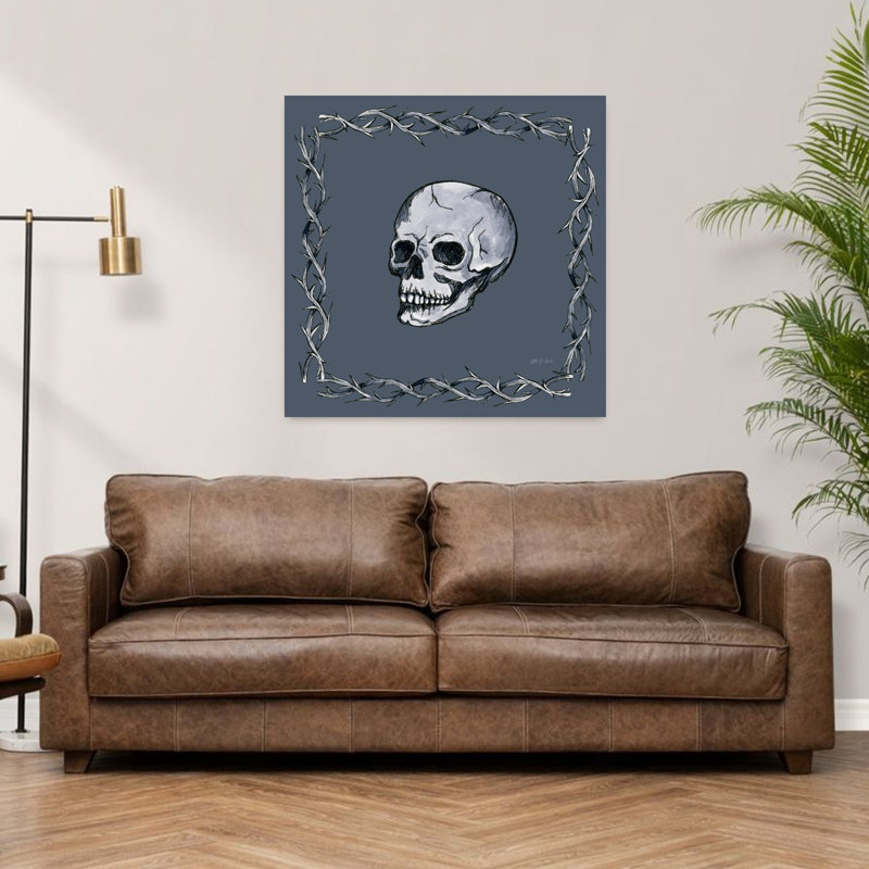 Art mural abstrait contemporain Enchantment, H 36 po x l 36 po