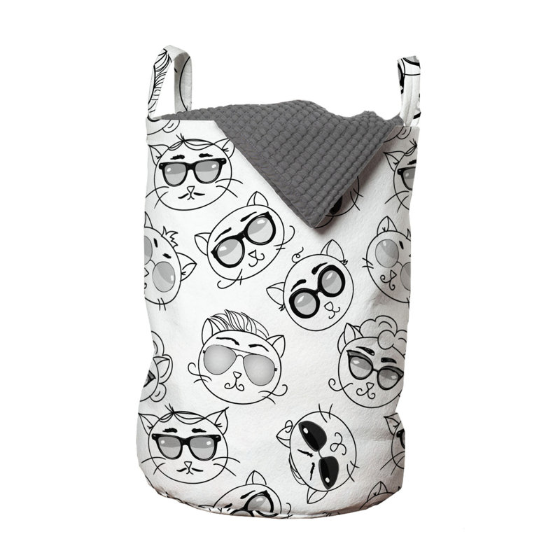 Fabric Laundry Bag with Handles