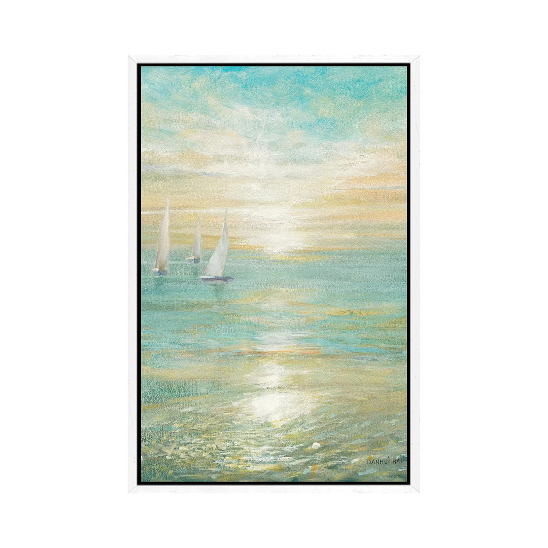 Leinwandbild Sunrise Sailboats I von Danhui Nai