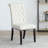 Tufted Upholstered Beige Parsons Chair-765200214