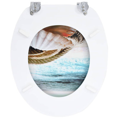Deshields Elongated Standard Toilet Seat
