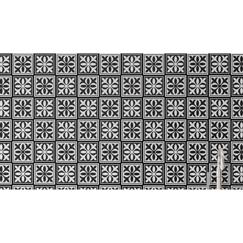 Emma 5.9 in. W x 5.9 in. L Peel and Stick Field Tile