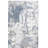 Hassen Power Loom Gray/Blue/White Rug-353170187