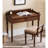 Classic Rubberwood Study Desk with Drawers-1829415241