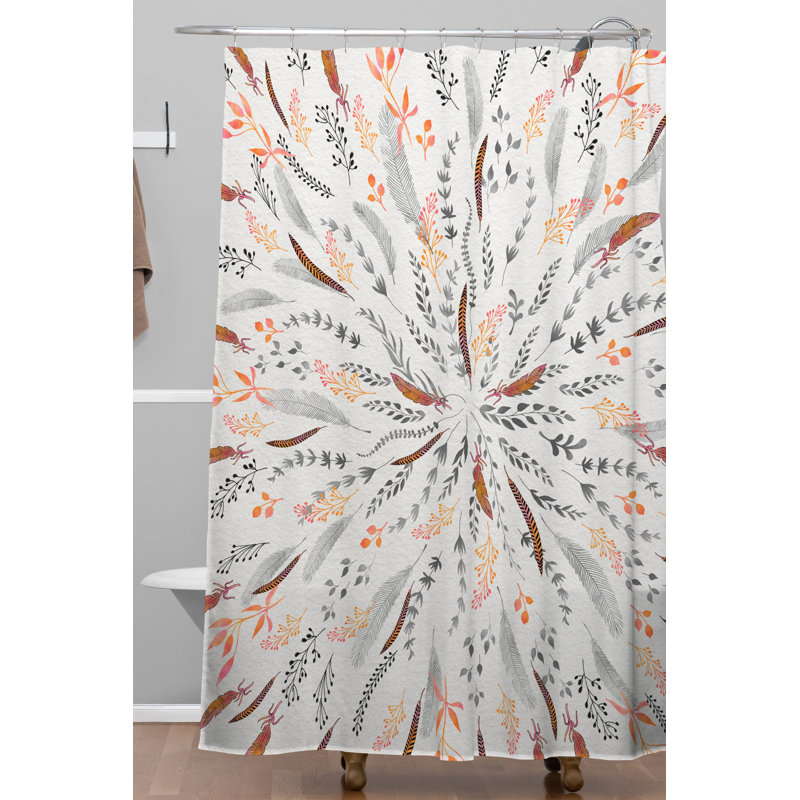 Floral Shower Curtain