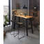 Mabel 124.5cm Solid Wood Top Console Table