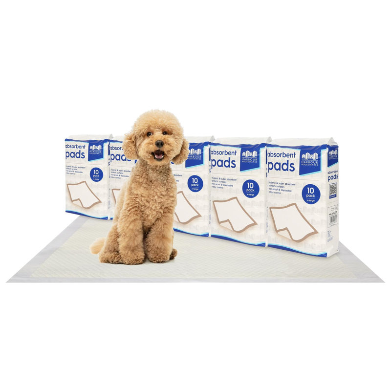 Harbour Housewares Disposable Puppy Training Pads