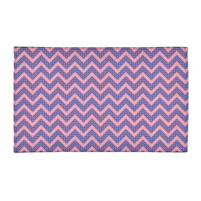 Chenille Chevron Indoor Rug