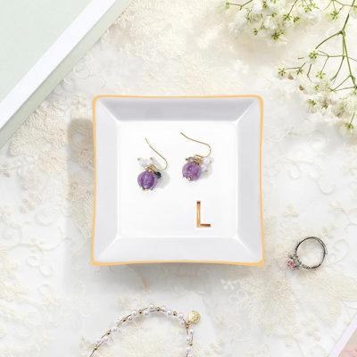 Cadeaux de fiançailles de mariage personnalisés en forme de L pour demoiselle d'honneur, mariée, cadeaux de Noël pour femme, maman, amis, soeurs