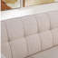 Futon-lit en lin 55,5 "avec coussin décoratif-740789175