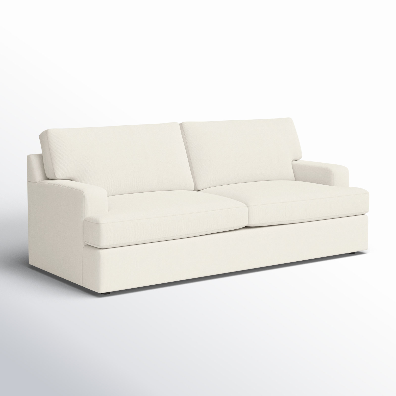Cleo 84'' Sofa, Bedford Cloud Performance Corduroy