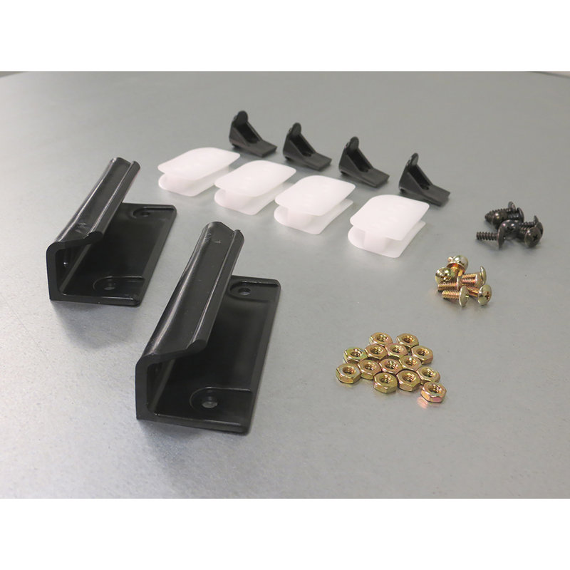 Steel Door Tune-Up Kit with Handles and Glides