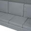 Grand lit gris avec lit confortable - Polyvalent et peu encombrant-975873805