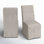 Jordan Upholstered Fabric Dining Chair White Set Of 2