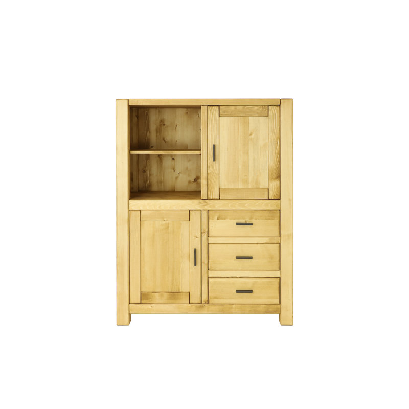 Mccrimmon 110cm Solid Wood Sideboard