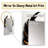 Black Silver And Gold Angel Wings III - Wings Angel Large Wall Mirror, White Decorative Mirror, Printed Metal Art-2058944301