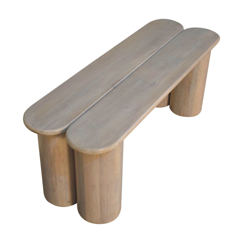 Banc simple en marbre
