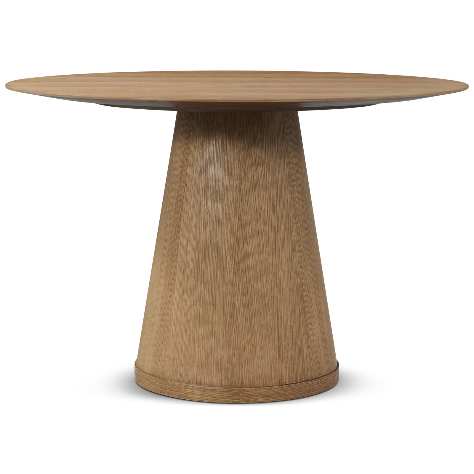 Dining Table, Natural, 30" H x 45.28" L x 45.28" W