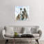 Black Bear On Blue by Carol Robinson - Wrapped Canvas Painting-42151615