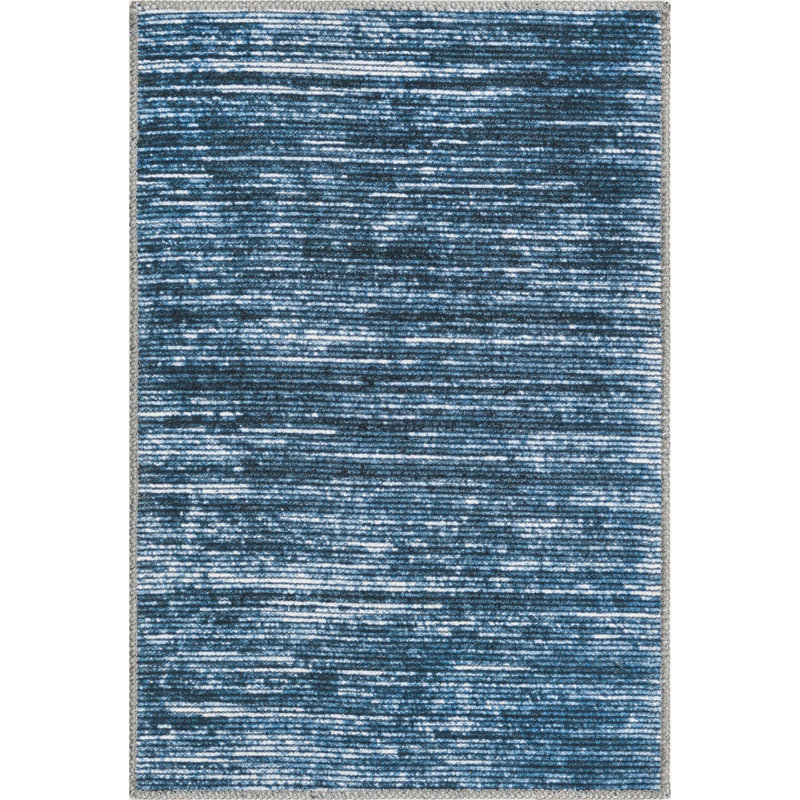 Ikhasa Chenille Abstract Indoor Rug, Rectangle 2' x 3'