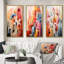 "Constructivism Construit Horizons IX" 3 - Pièces sur toile-59734513-59734526