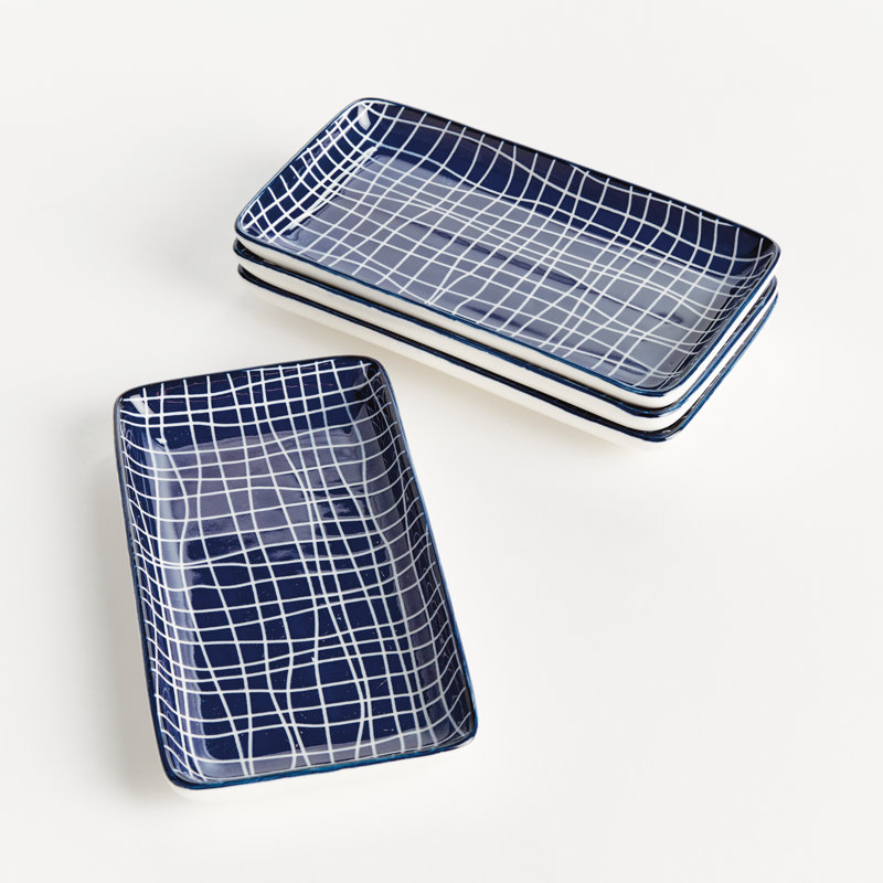 Halstad 7" TRAYS, SET OF 4