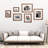 Desktop Display and Wall Mount Home Decor Collage Picture Frame Wood Brown