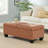 LANISTER Storage Ottoman - DBL TOP