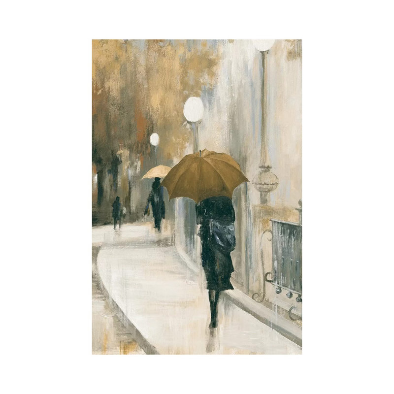 Morning Avenue II by PI Studio - Wrapped Canvas Painting, 20.32 cm H x 30.48 cm W