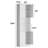 74.7'' H X 22'' W Tall Bookcase with Doors and Adjustable Shelves, 6-shelf Storage Bookshelf for Home Office and Living Room-1359993535