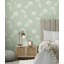 Grace Allium Green Wallpaper
