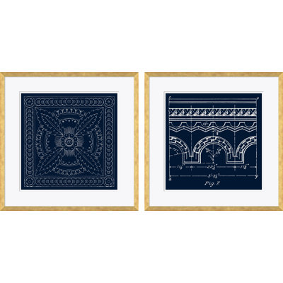 Blue RCP & Blue Figure 7 Framed