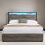 Base de lit plateforme avec tiroirs et station de charge-2091878705-2091878706
