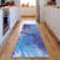 Premium Machine Washable Cerrito Blue Rug