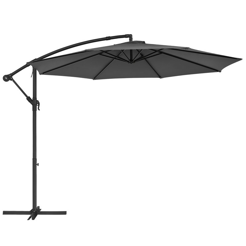 Pickerington 300cm Cantilever Parasol, Grey