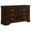 Edo 4-piece Eastern King Bedroom Set Cappuccino-99302167-99302164