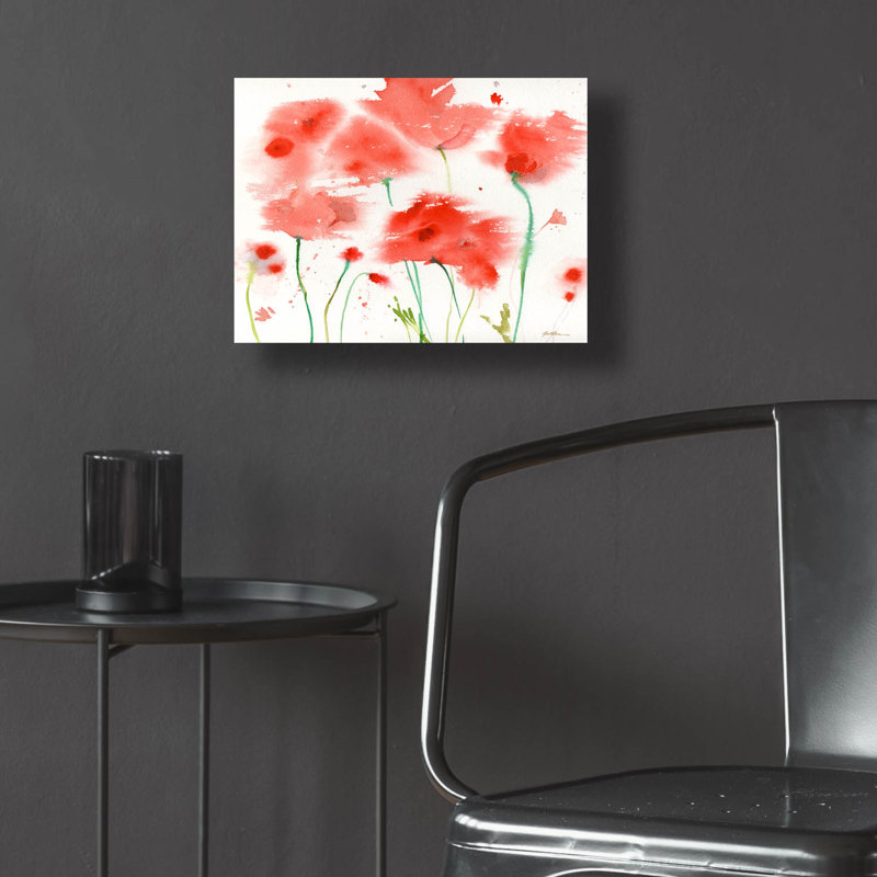 «Poppy Reds» par Sheila Golden, H 12 po x l 16 po x P 0,13 po