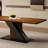 Medieval Style Solid Wood Dining Table-106443206