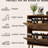 Modern Independent Shoe Cabinet, 31.5-inch Walnut Shoe Storage Cabinet,, Fence Shoe Cabinet with 2 Flip Drawers