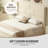 Braya Hydraulic Lift and Storage Upholstered Flat Bed with High Headboard-536281616-536281705