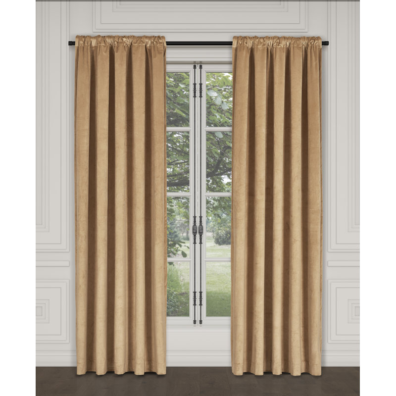 Townsend 108" Window Panel, 55" W x 108" L, Gold