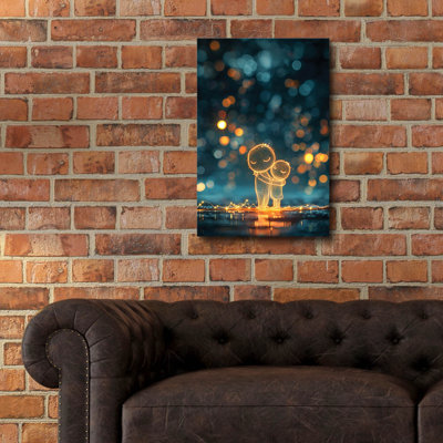 Ebern Designs 'I'm Sorry' by r3darch0n Acrylic Glass Wall Art