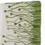 Flora Christmas Tree Skirt in Green