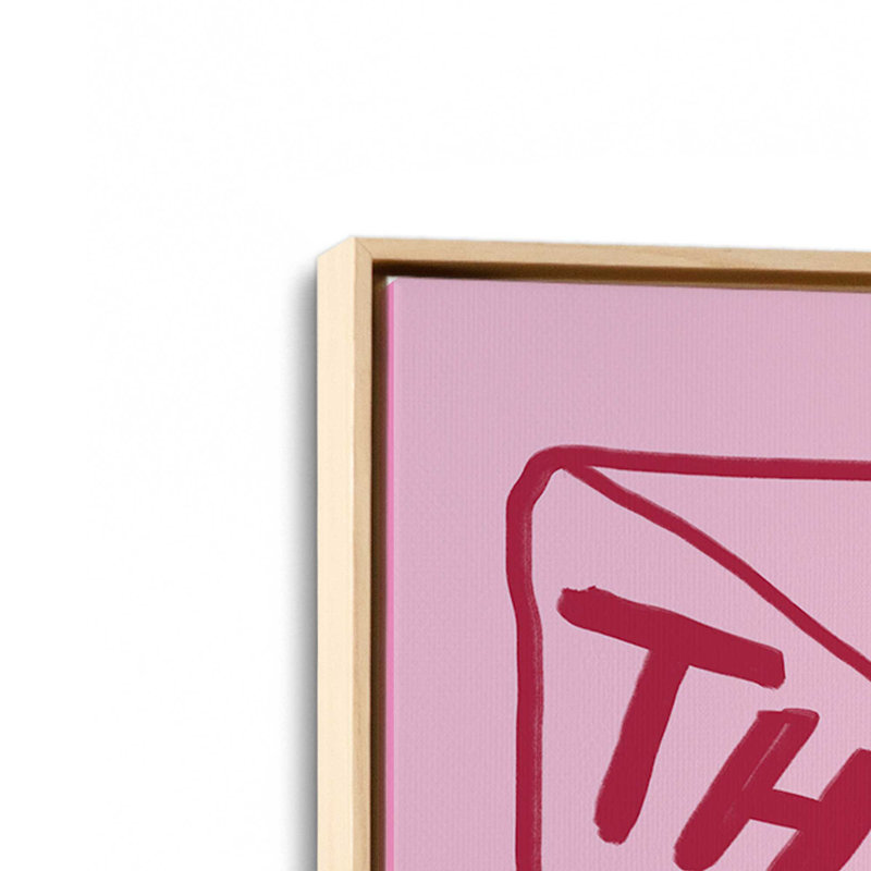 «Love lettre horizontal» par Athenesatelier, reproduction d'art sur toile, H 12 po x l 16 po, Tanné