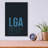 " LGA ATC " by O8 Left-1114796213