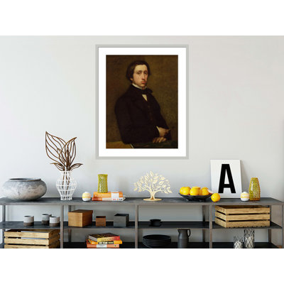 Autoportrait par Edgar Degas - Impression sur toile