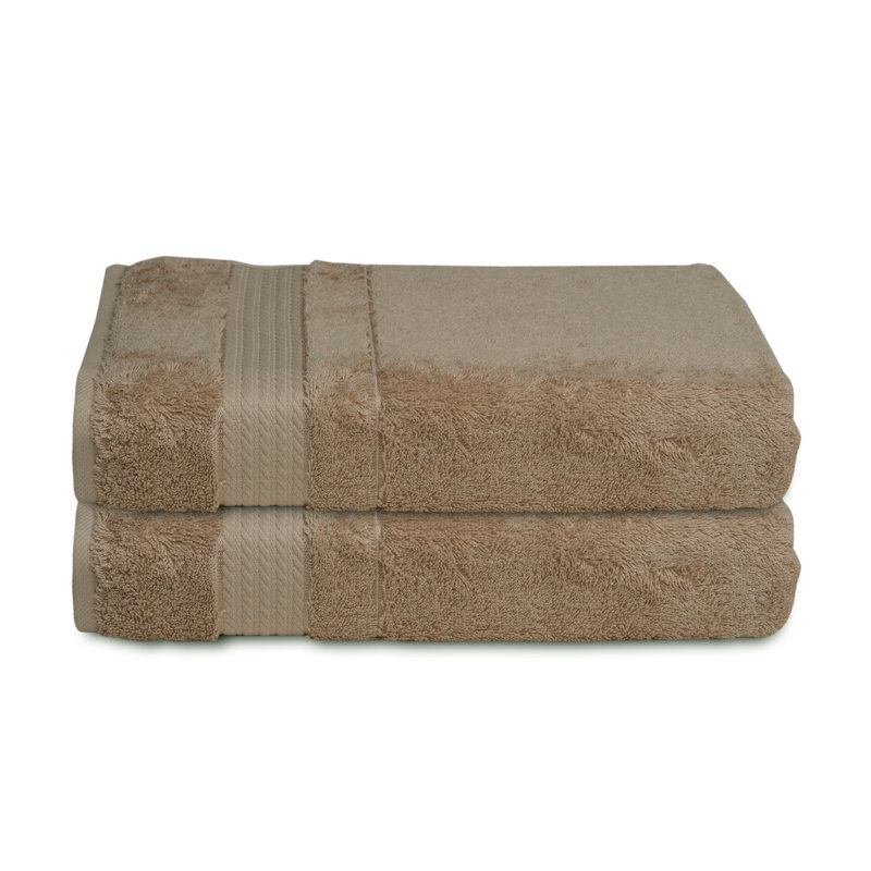 Turkish Cotton Hand Towels, Beige