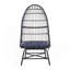 Chaise longue d'extérieur en osier Papasan