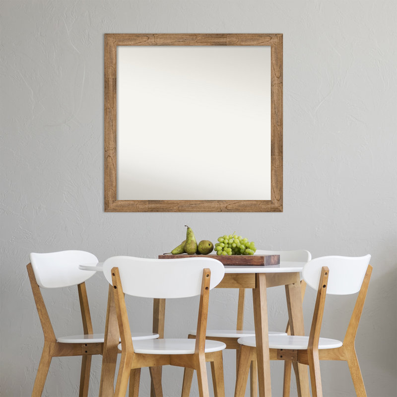Miroir d'appoint mural Chinomso, H 30 po x l 30 po